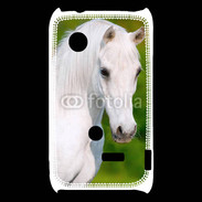 Coque Sony Xperia Typo Portrait cheval blanc 10