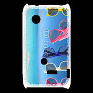 Coque Sony Xperia Typo Lunettes en vacances