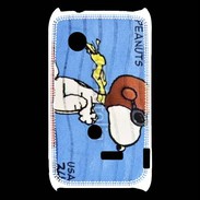 Coque Sony Xperia Typo Snoopy timbre poste