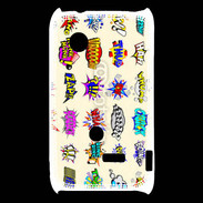 Coque Sony Xperia Typo Cartoon explosion en folie