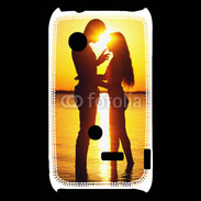 Coque Sony Xperia Typo Couple sur la plage