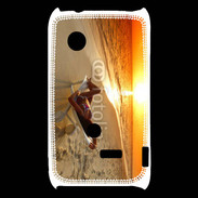 Coque Sony Xperia Typo Couché de soleil agréable sur la plage