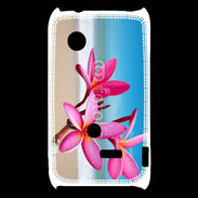 Coque Sony Xperia Typo Fleurs à la plage