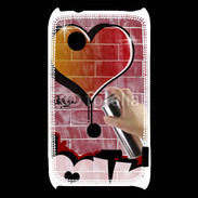 Coque Sony Xperia Typo Love graffiti