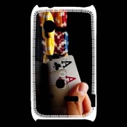 Coque Sony Xperia Typo Poker paire d'as