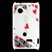 Coque Sony Xperia Typo As de coeur
