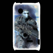 Coque Sony Xperia Typo Soldat futuriste