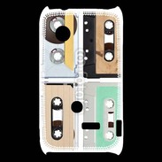 Coque Sony Xperia Typo Music audio tape vintage