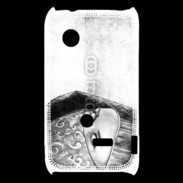 Coque Sony Xperia Typo Illustration de femme arabe