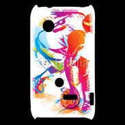 Coque Sony Xperia Typo Basketteur coloré