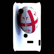 Coque Sony Xperia Typo Ballon de rugby Georgie