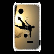 Coque Sony Xperia Typo beach soccer couché du soleil