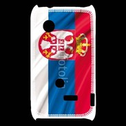 Coque Sony Xperia Typo Drapeau Serbie