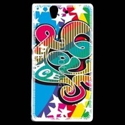 Coque Sony Xperia Z Peace and love 5