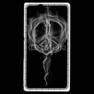 Coque Sony Xperia Z Paix et fumée