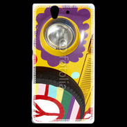 Coque Sony Xperia Z Voiture Hippie style
