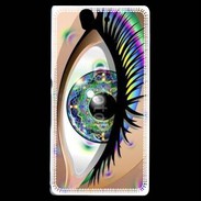 Coque Sony Xperia Z Œil hippie