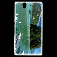 Coque Sony Xperia Z Barques sur le lac d'Annecy