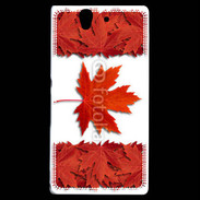 Coque Sony Xperia Z Canada en feuilles