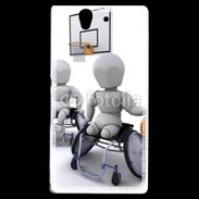 Coque Sony Xperia Z Handisport Basketball