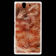 Coque Sony Xperia Z Peinture préhistorique de mains