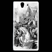 Coque Sony Xperia Z Charles VII et Jeanne d'Arc