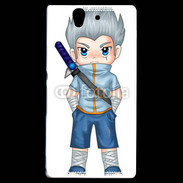 Coque Sony Xperia Z Chibi style illustration of a superhero 2