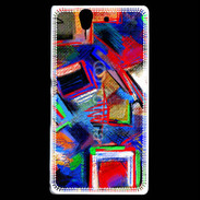Coque Sony Xperia Z Peinture abstraite 2