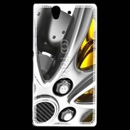 Coque Sony Xperia Z Jante étrier de frein jaune