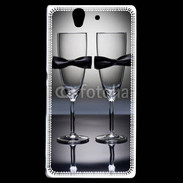 Coque Sony Xperia Z Coupe de champagne gay