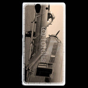Coque Sony Xperia Z Avion d'autrefois 