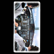 Coque Sony Xperia Z Cockpit avion de ligne