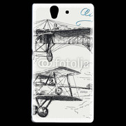 Coque Sony Xperia Z Vintage Aircraft