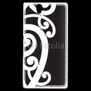 Coque Sony Xperia Z Tatouage Maori