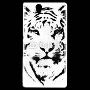 Coque Sony Xperia Z Tatouage Tigre