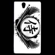 Coque Sony Xperia Z Tatouage Samouraï