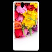 Coque Sony Xperia Z Bouquet de fleurs