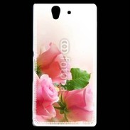 Coque Sony Xperia Z Belle rose 2
