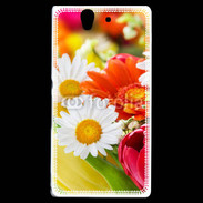 Coque Sony Xperia Z Fleurs des champs multicouleurs