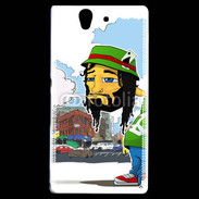 Coque Sony Xperia Z Rasta caractère