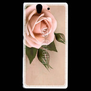 Coque Sony Xperia Z Rose rétro 