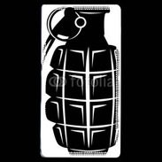 Coque Sony Xperia Z Grenade noire