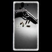 Coque Sony Xperia Z Pistolet et munitions