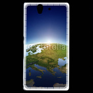 Coque Sony Xperia Z Planète Terre Euurope