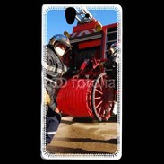 Coque Sony Xperia Z Pompiers Rangement matériel fin d'incendie