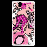Coque Sony Xperia Z Corset glamour