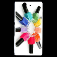 Coque Sony Xperia Z Farandole de vernis