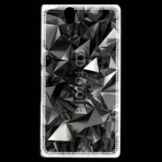 Coque Sony Xperia Z Fond cristal abstrait