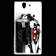 Coque Sony Xperia Z Voiture de course noire