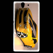 Coque Sony Xperia Z Belle voiture jaune et noire